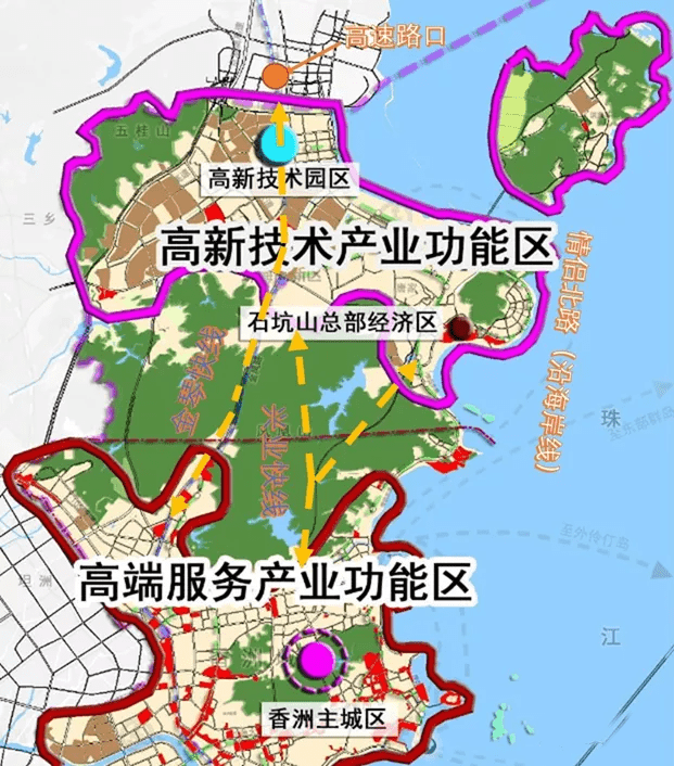 珠海高新区详细规划图片