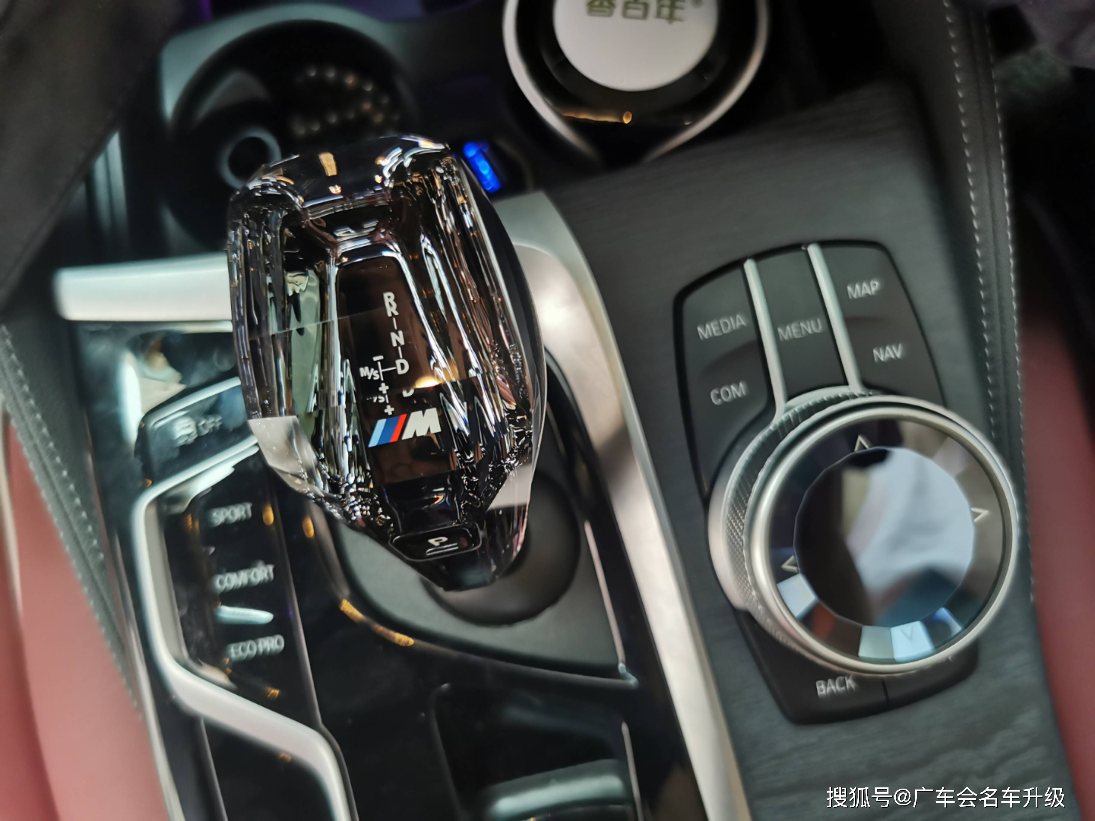宝马改装新款施洛华工艺水晶档把三套件_搜狐汽车_搜狐网
