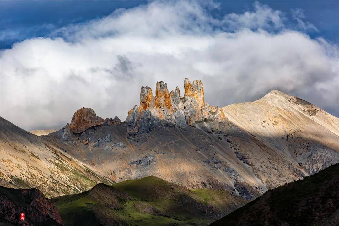 冬游昌都——五指山,不仅西游记里有,洛隆也有一座颇具神秘色彩的五指