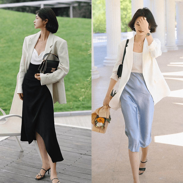职场 职场女人必备的西装，用这4种搭配方式，时髦感爆棚