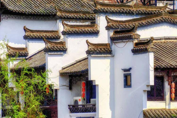剑源共挤木|徽派建筑,中国传统古典建筑艺术之美!_前台_老街_设计