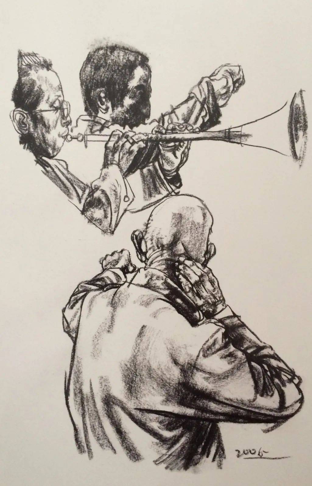 中央美术学院教授 | 速写作品合集_中国教育部_毕业_兆和