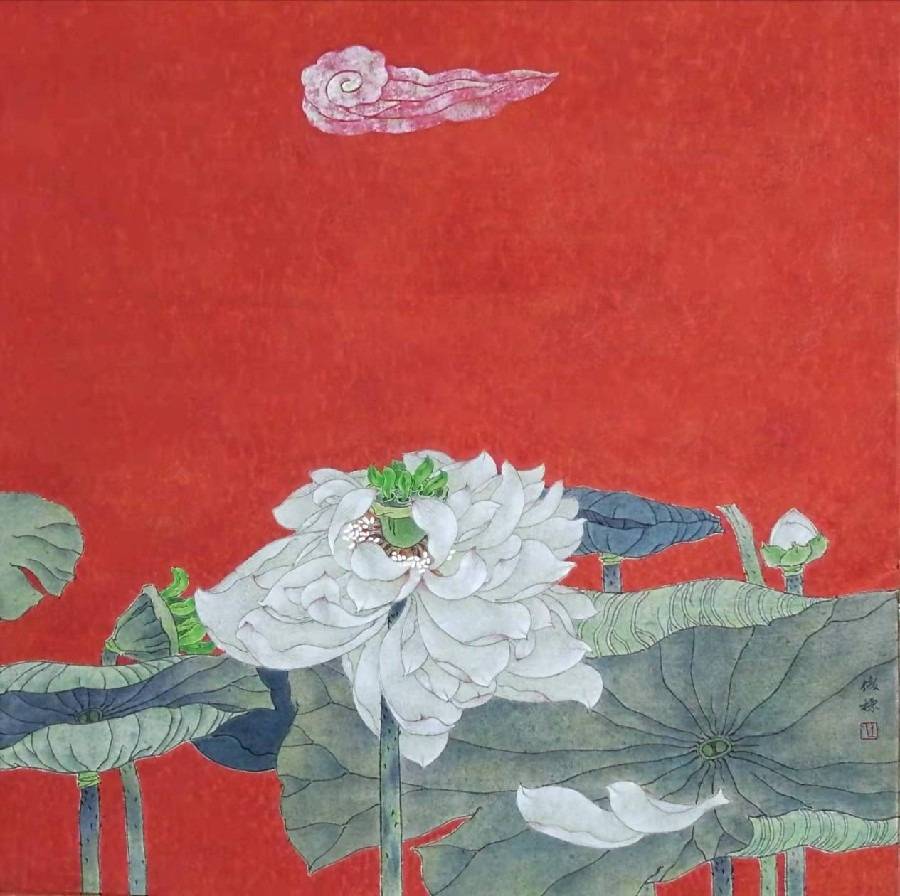 画家王俊标获"人民书画家"荣誉称号_作品_全国_工笔画