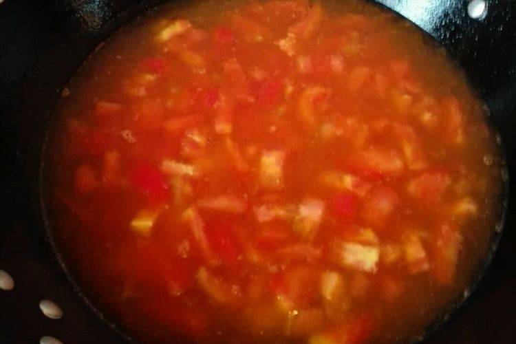 珍珠汤|早餐喝一碗营养美味的西红柿鸡蛋珍珠汤,一天的精神满满