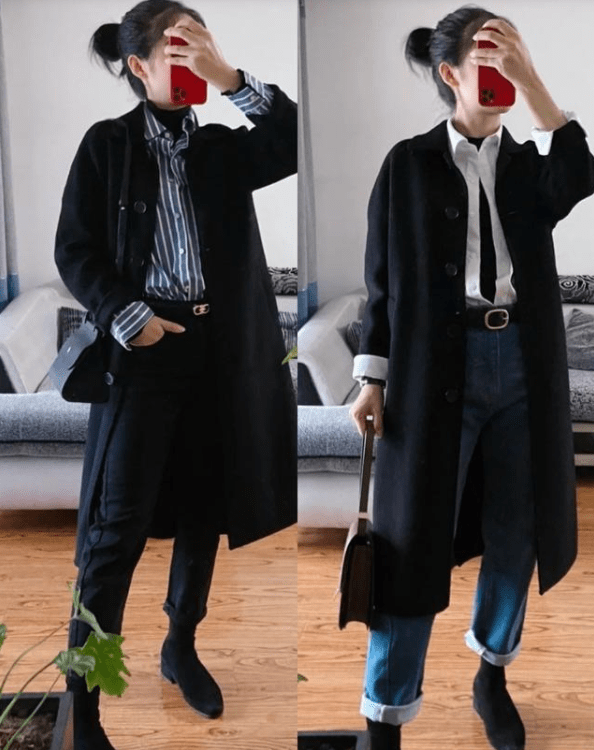 色彩 叠穿才是冬季中的主流,4种叠穿中的固定搭配公式,好看还保暖