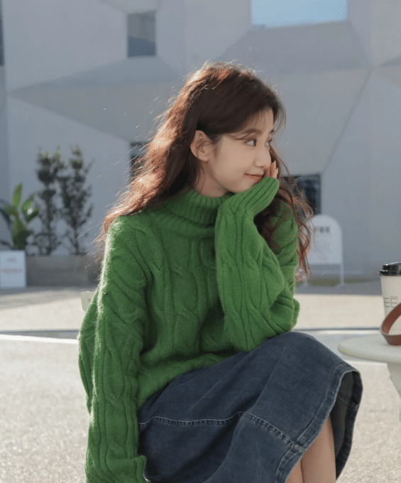 毛衣 气质清纯小姐姐:教穿搭一套毛衣的魅力,温柔又可爱,值得借鉴!