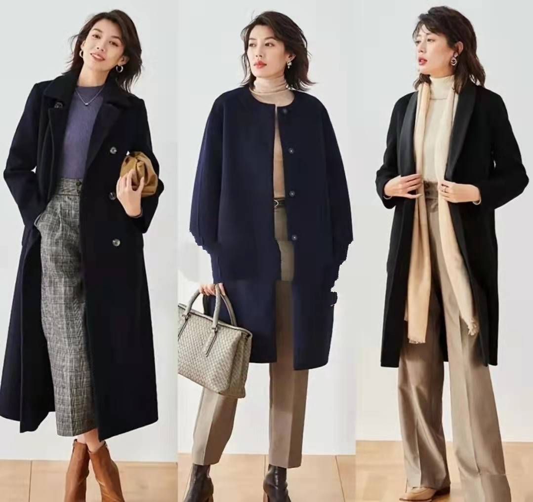 黑色 呢大衣撑起今年冬季的“高级感”,不花哨、不老气,穿出优雅时尚