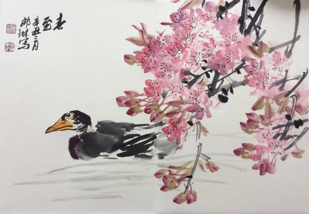 中国美术人物志郎琳第七届艺术名家书画大拜年