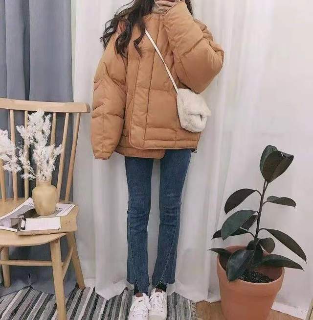 一身 羽绒服不仅能搭裙子！“羽绒服+裤子”，更保暖时尚