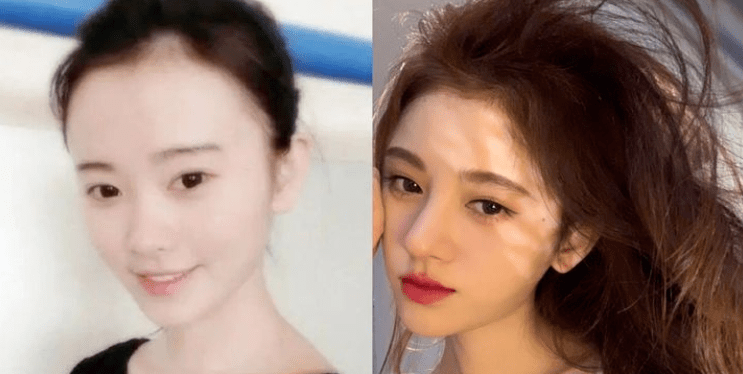 原创换头改命的8位女星换个头资源人气暴涨五官看不出原样