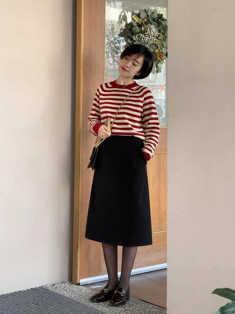 下装 步入40不要觉得“毛衣”老气，借鉴以下实用款，美出新高度