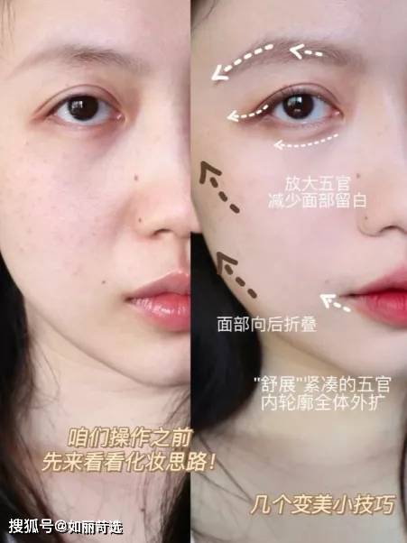 颧骨五官上越是有缺陷的人，骨相化妆——效果就越突出，3项要点看着简单！
