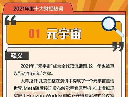 年终盘点丨2021年度十大财经热词