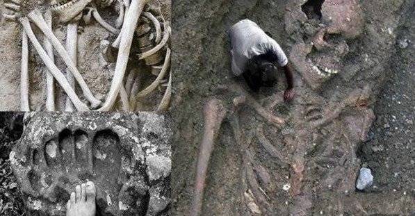 中国曾发现65米巨人骸骨_瓜尔多_骨头_厄瓜多尔