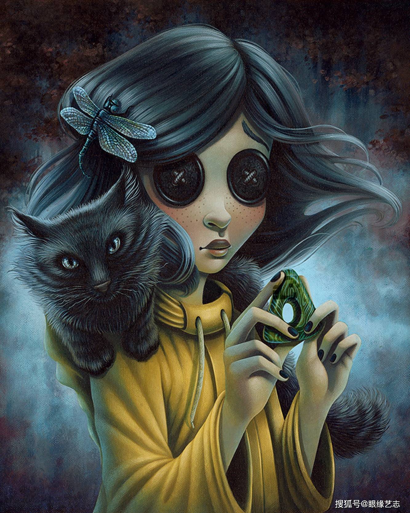 原创看见魔法照进现实致敬经典影视动漫的女画家shannonbonatakis