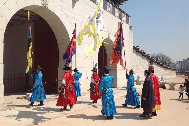 韩国人说景福宫相当于韩国的紫禁城（图）