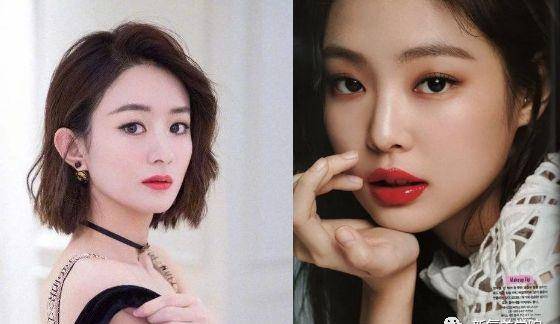 眼睛虽然笑起来嘴大得像要吃人，但她的神颜在一众美人里依然屹立不倒