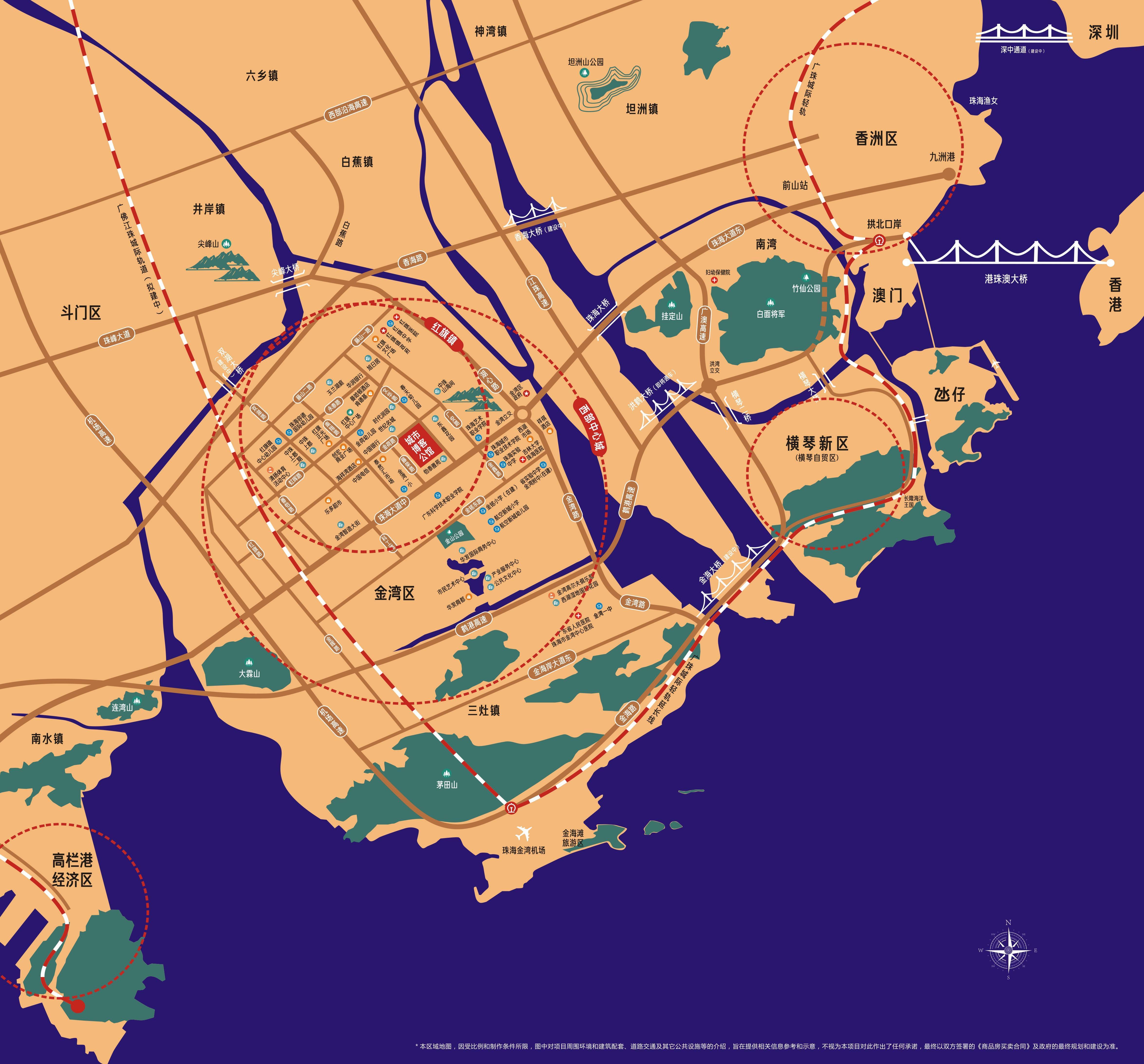 珠海街景地图图片