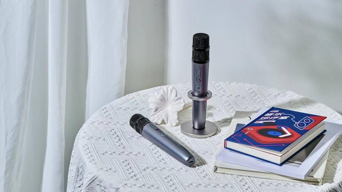 让客厅秒变ktv华为智选纯麦k歌麦克风带来家庭娱乐新玩法