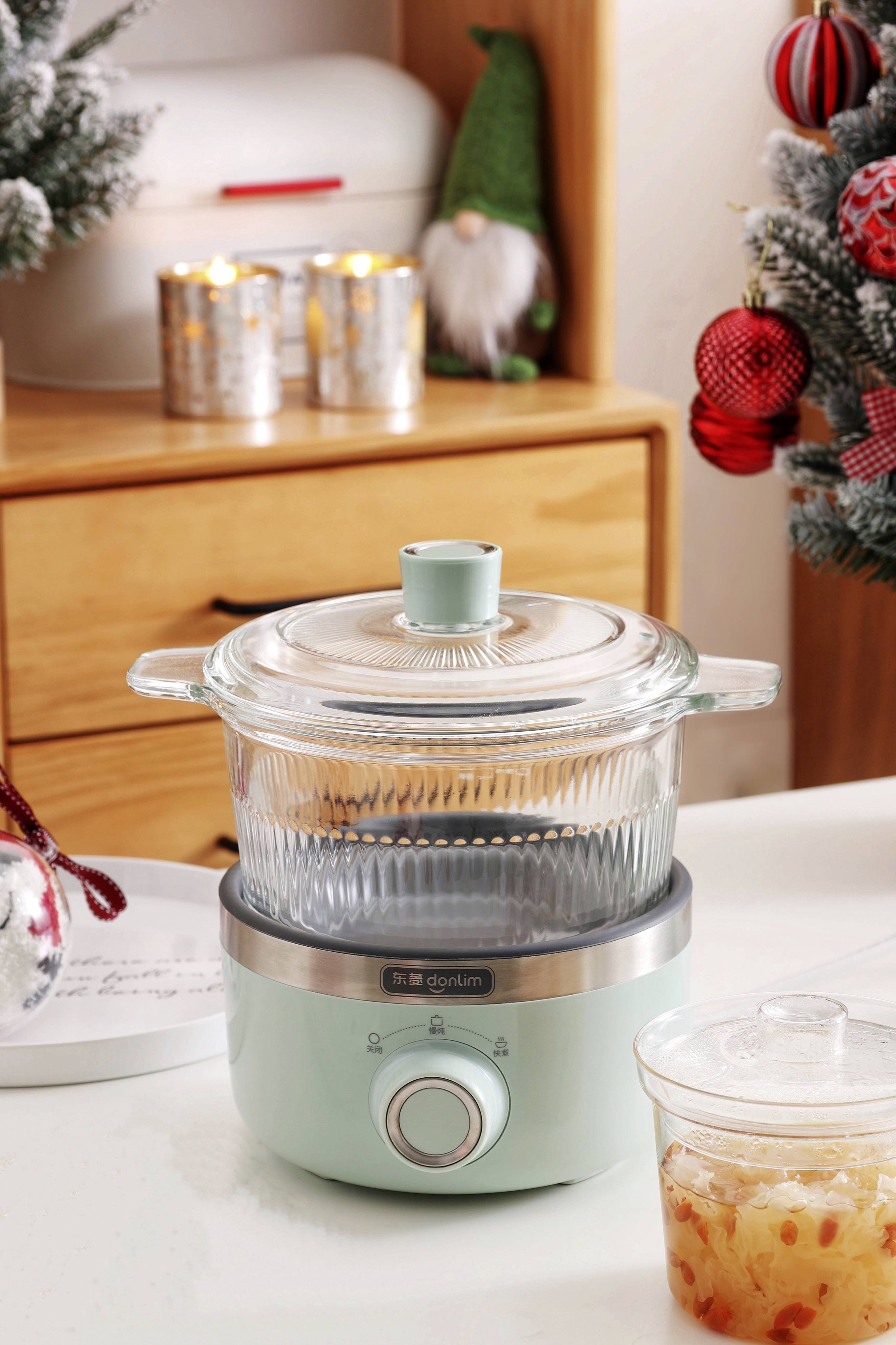 通透玻璃高颜值,快煮慢炖全在行,东菱养生锅助你温暖过冬