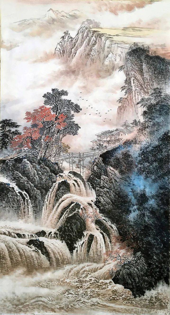 画面|笔墨滋润 江山如画——当代实力派画家吴瑞阳个人展，来赴一场元旦盛宴！