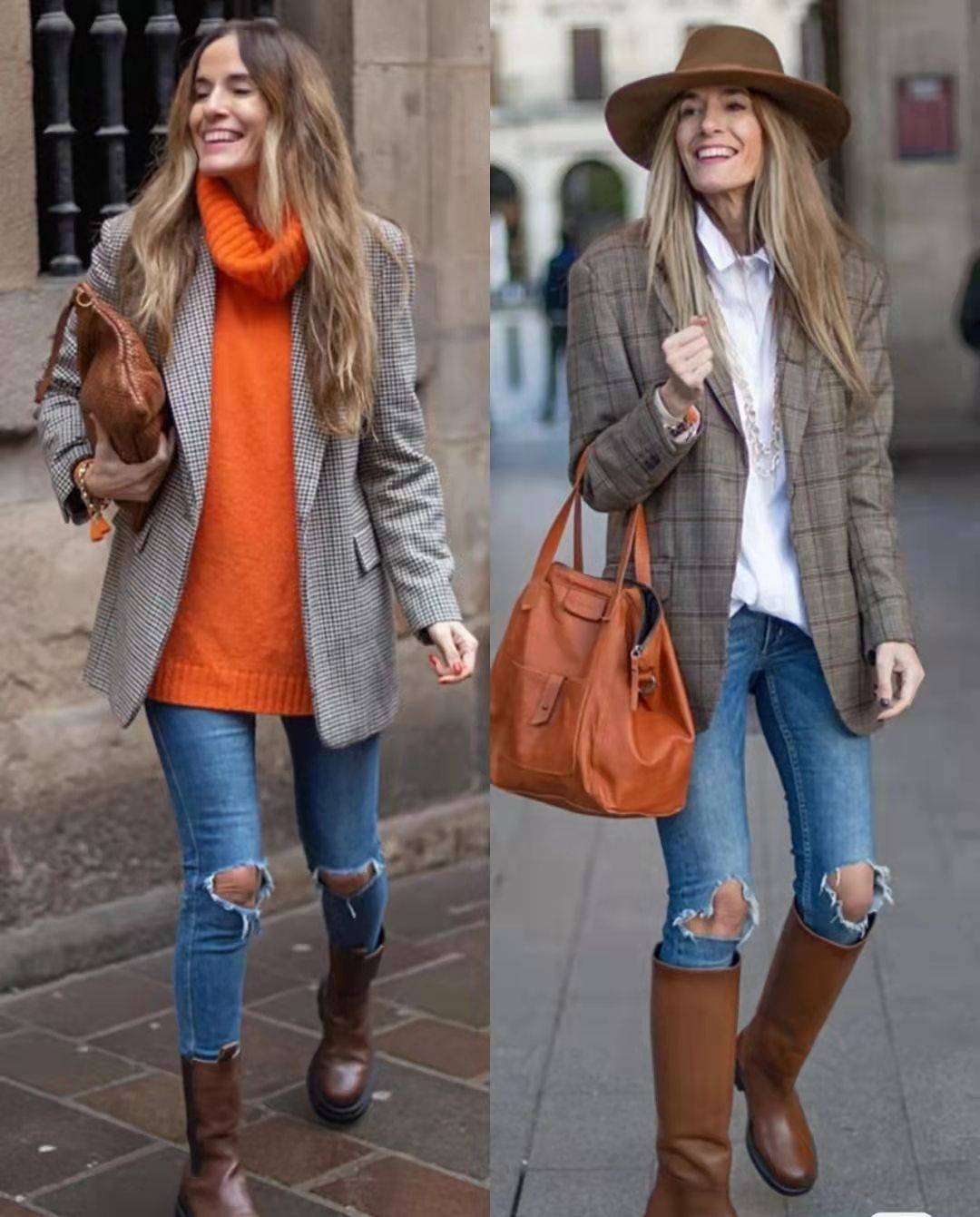 轻欧美风格穿搭(欧美高级风穿搭图片) - 红豆知识网