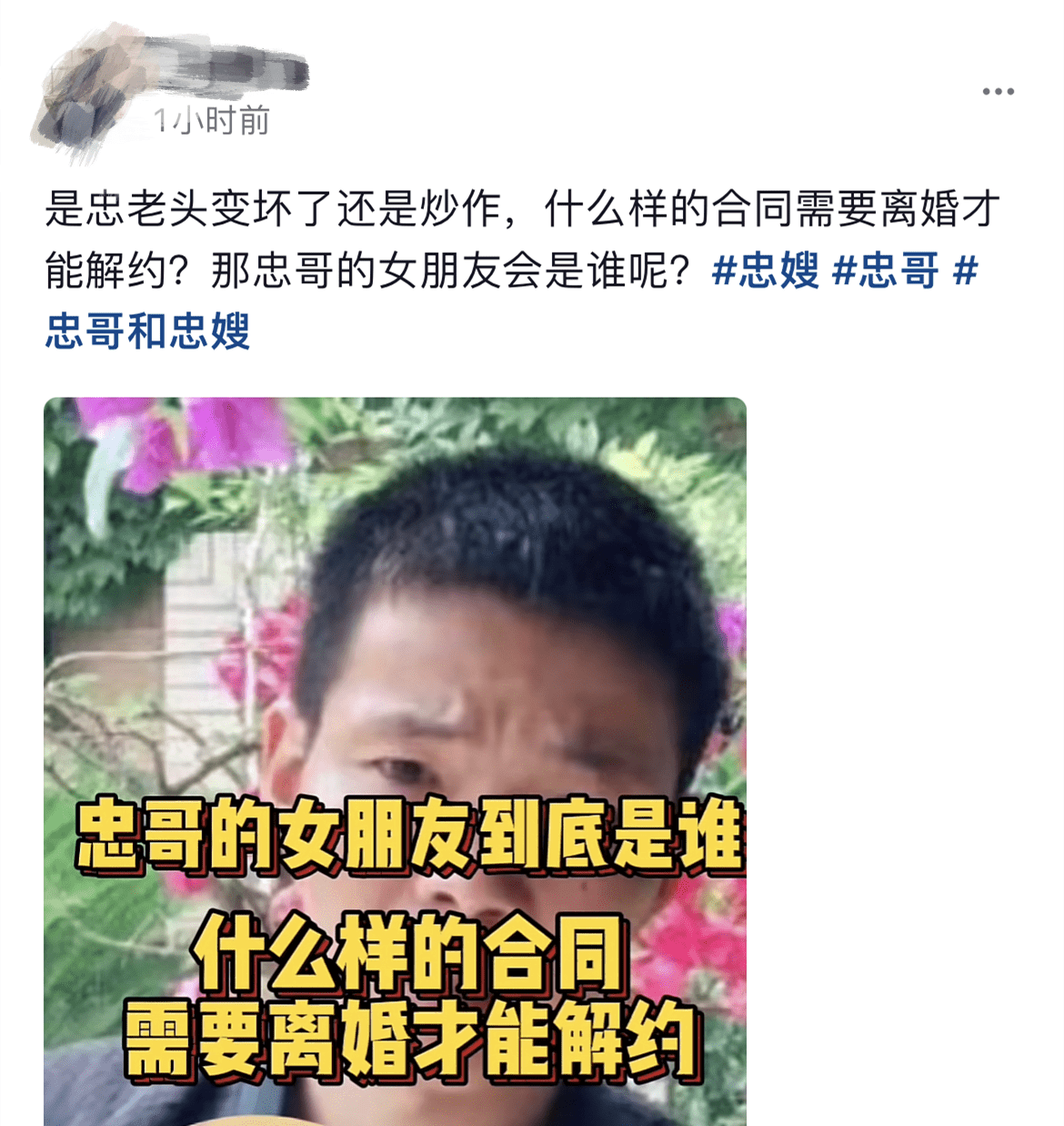 网红"忠哥"被曝抛妻弃子,离婚一年多前妻怀孕,事件陷入罗生门