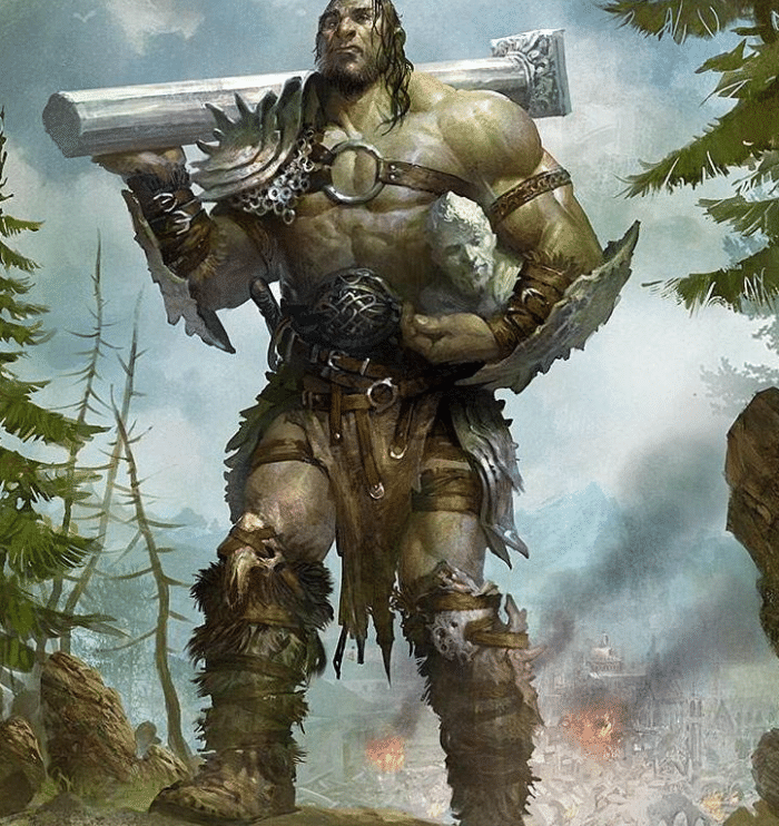 古代神话中的巨人族是否存在过 洞穴 的传说 人们