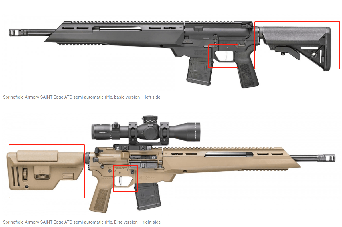 斯普林菲尔德的atc步枪号称给ar15做出革命性突破的新型ar步枪