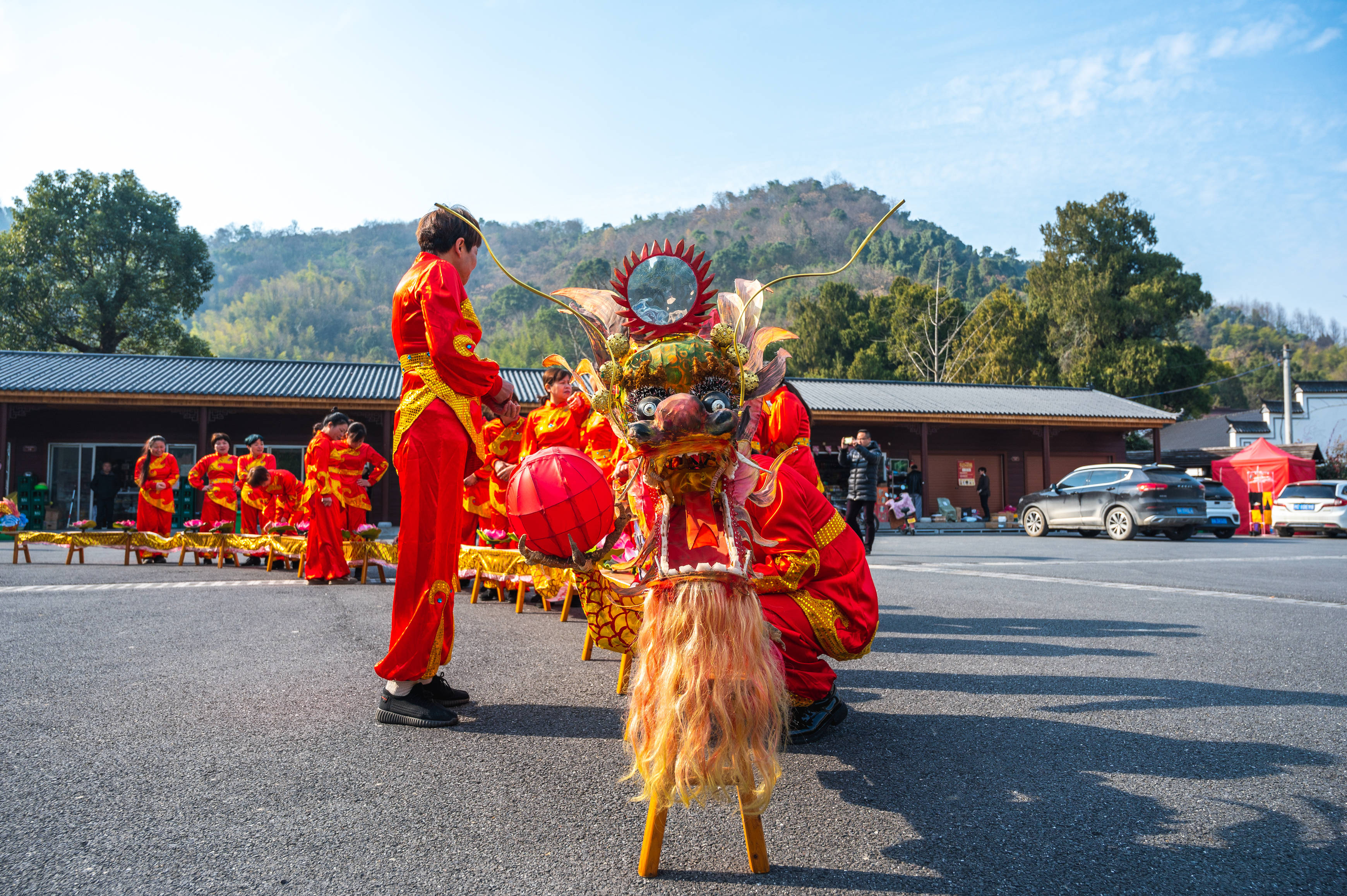 建德|2022年第一站，藏在建德山中的“非遗村”，板凳龙已传承300多年