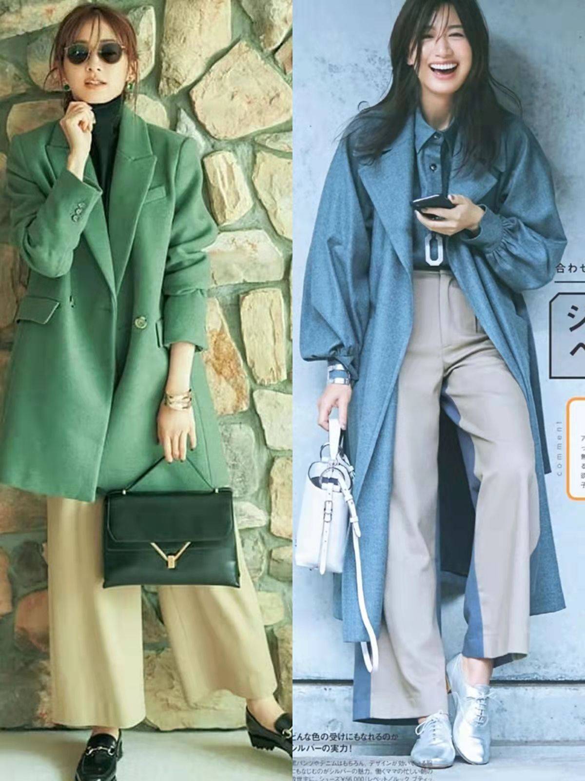 大衣 真正时髦优雅的女人，今年冬季都这么穿，保暖洋气可以直接照搬