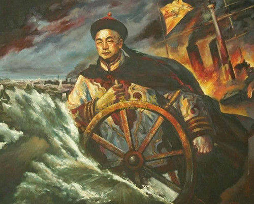 甲午海战中定远舰沉没124年终被发现舰上的遗物让人潸然泪下