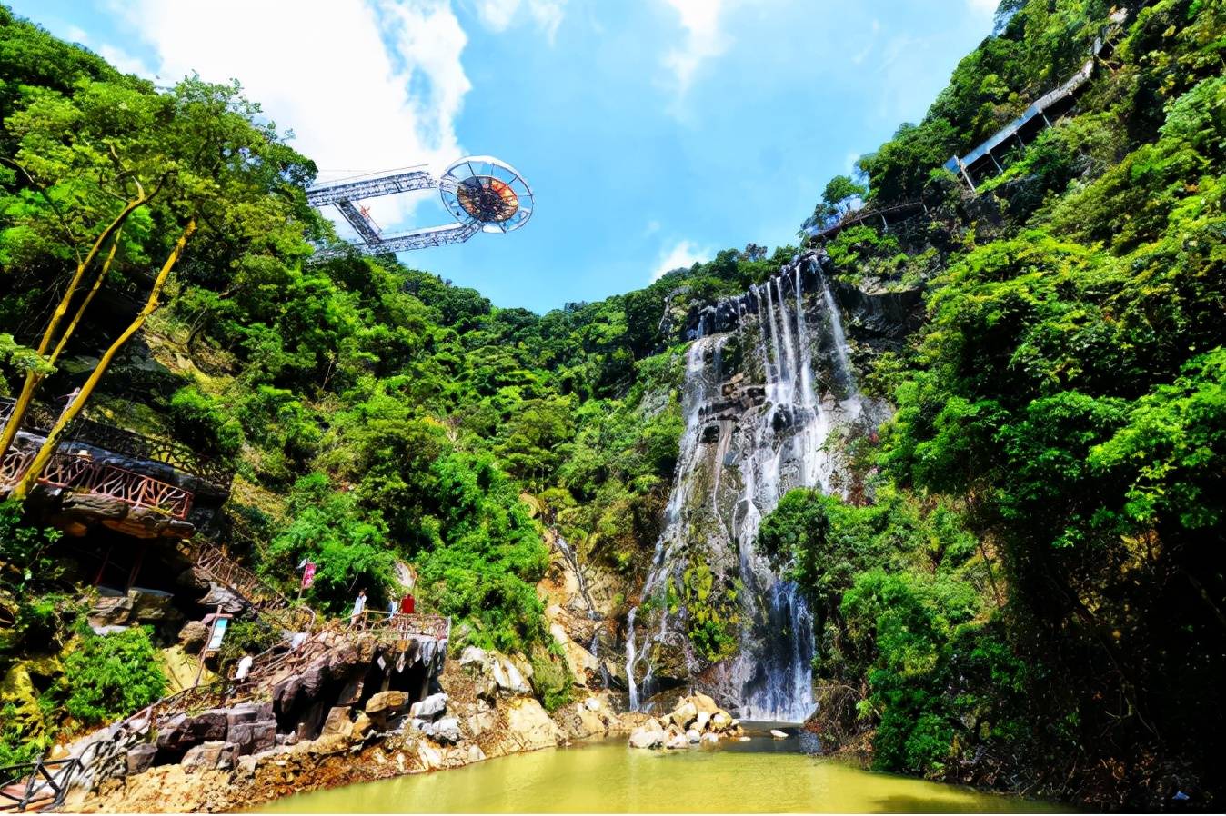 溶洞温泉森林全都有,冬季来这就对了_清远_瑶寨_景点