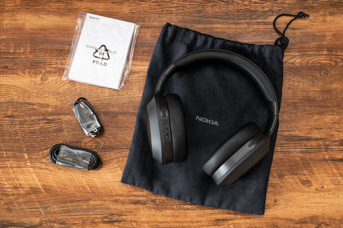 诺基亚首款头戴主动降噪蓝牙耳机e1200anc体验