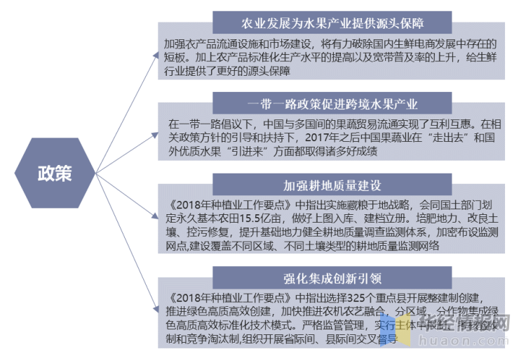 2020年中国水果市场现状分析引导产业高质量发展图