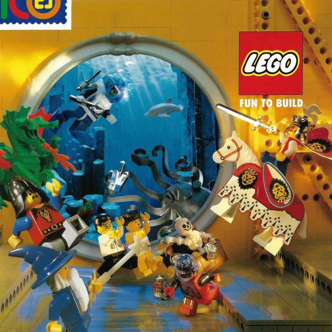 乐高首个电子游戏及虚拟拼搭程序—1995年《LEGO Fun To Build》 