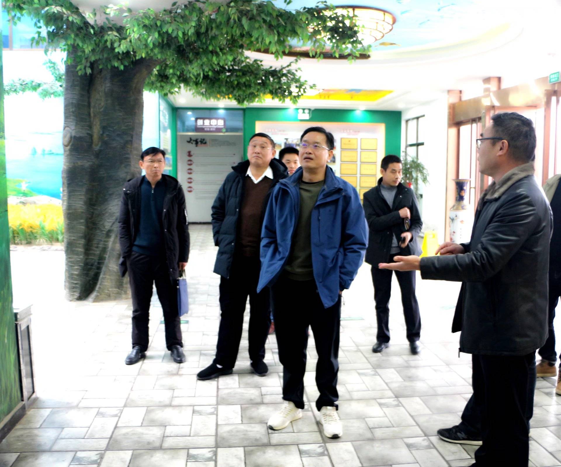 瑞昌市副市长汪新锋一行来九江礼涞农业考察循环农业