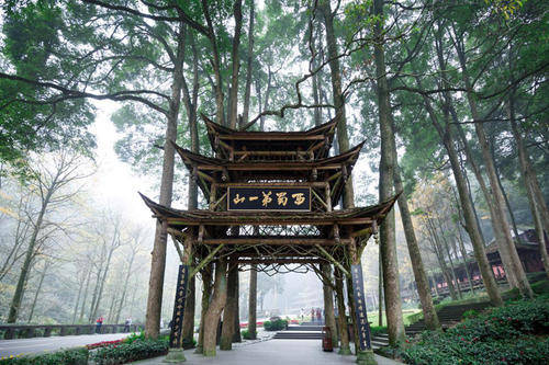 原创号称五大仙山的景区夏季温度23度避暑你来对了吗