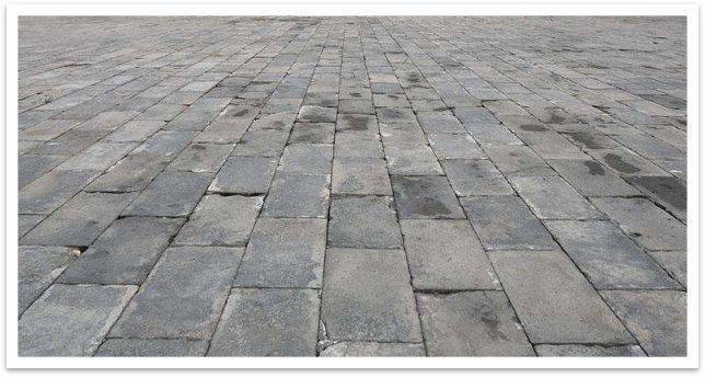 中国传统古建筑砖墁地面的种类丨隆上古建