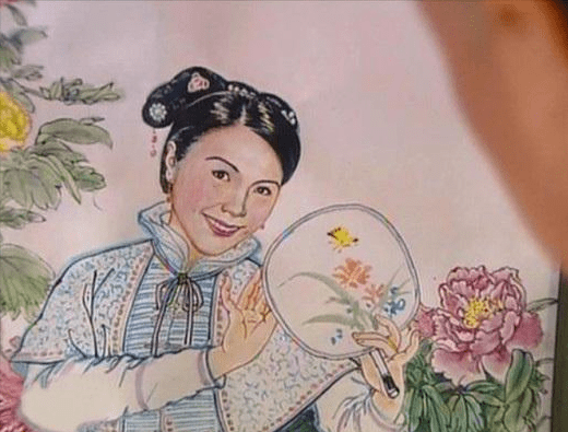 胡媚娘|影视剧里真人与画像对比，赵雅芝画像神似尔康，紫薇撞脸孔慈