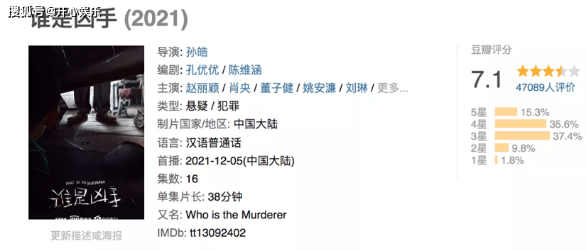 因为|迷雾剧永远有一席之地，环环相扣，还得是赵丽颖