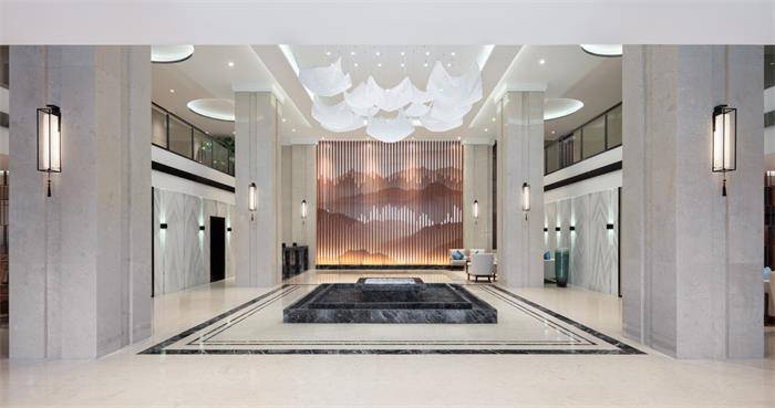酒店大堂设计入口的装饰类型