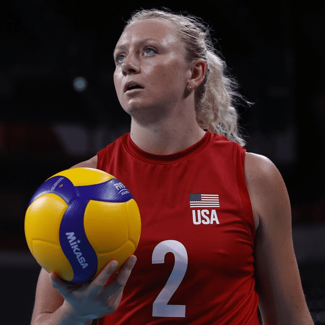 波尔特在美国女排四大二传中脱颖而出获得最终东京奥运会的主力二传
