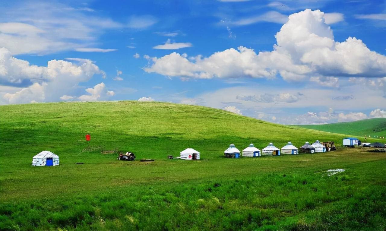  原创 游客去内蒙旅游借住蒙古包，看到