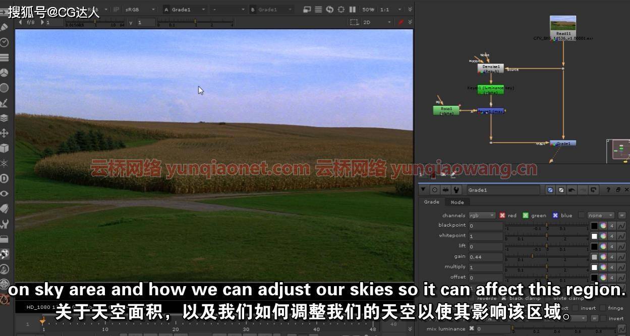 nuke特效合成大师班学习教程