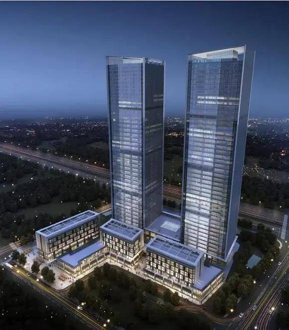 河西cbd封顶超高层写字楼升龙集团升龙国际环球中心一线瞰江