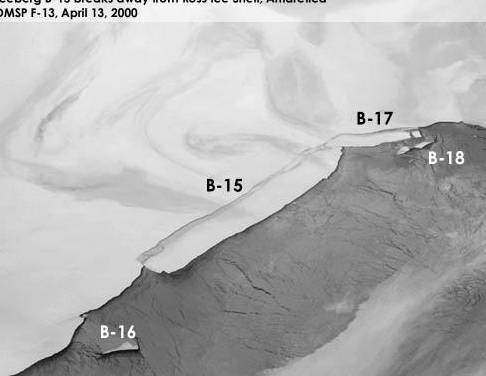 海上漂流18年！南极史上最大冰山即将完全融化，太空中还能看得到
