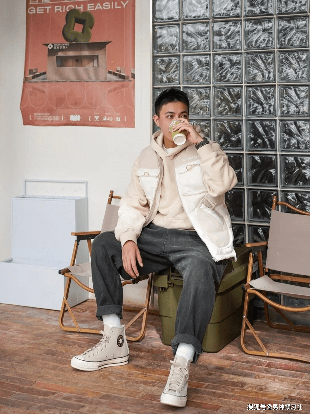 设计 男生的“羽绒马甲”如果没穿好，会比秋裤更尴尬