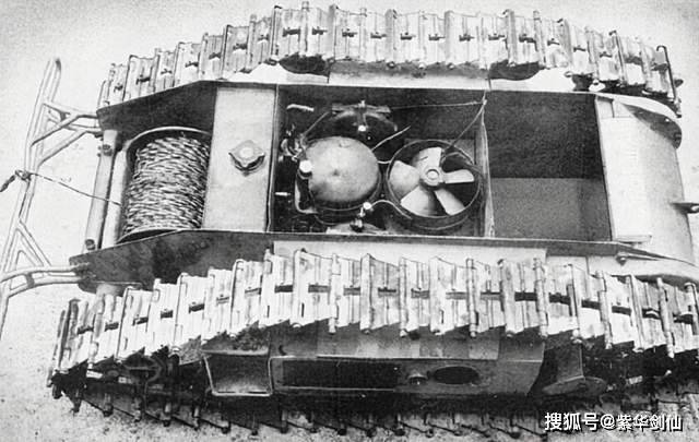 德国二战的创新发明之一无人遥控坦克鼻祖歌利亚坦克