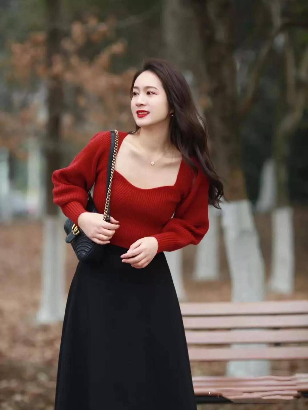 生活 新年穿搭 | 不同场合的红色系穿搭,照着穿就对了